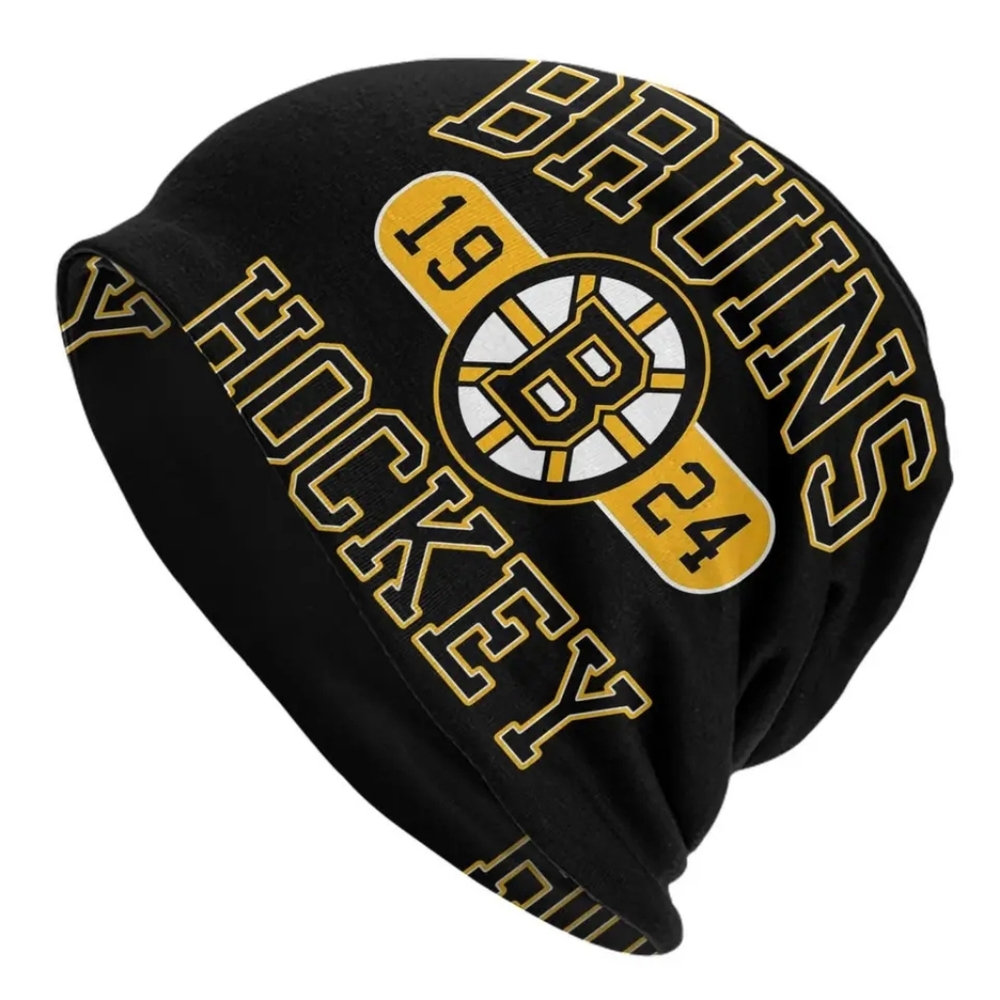 Boston Bruins Hockey 1924 100th Year Skullie